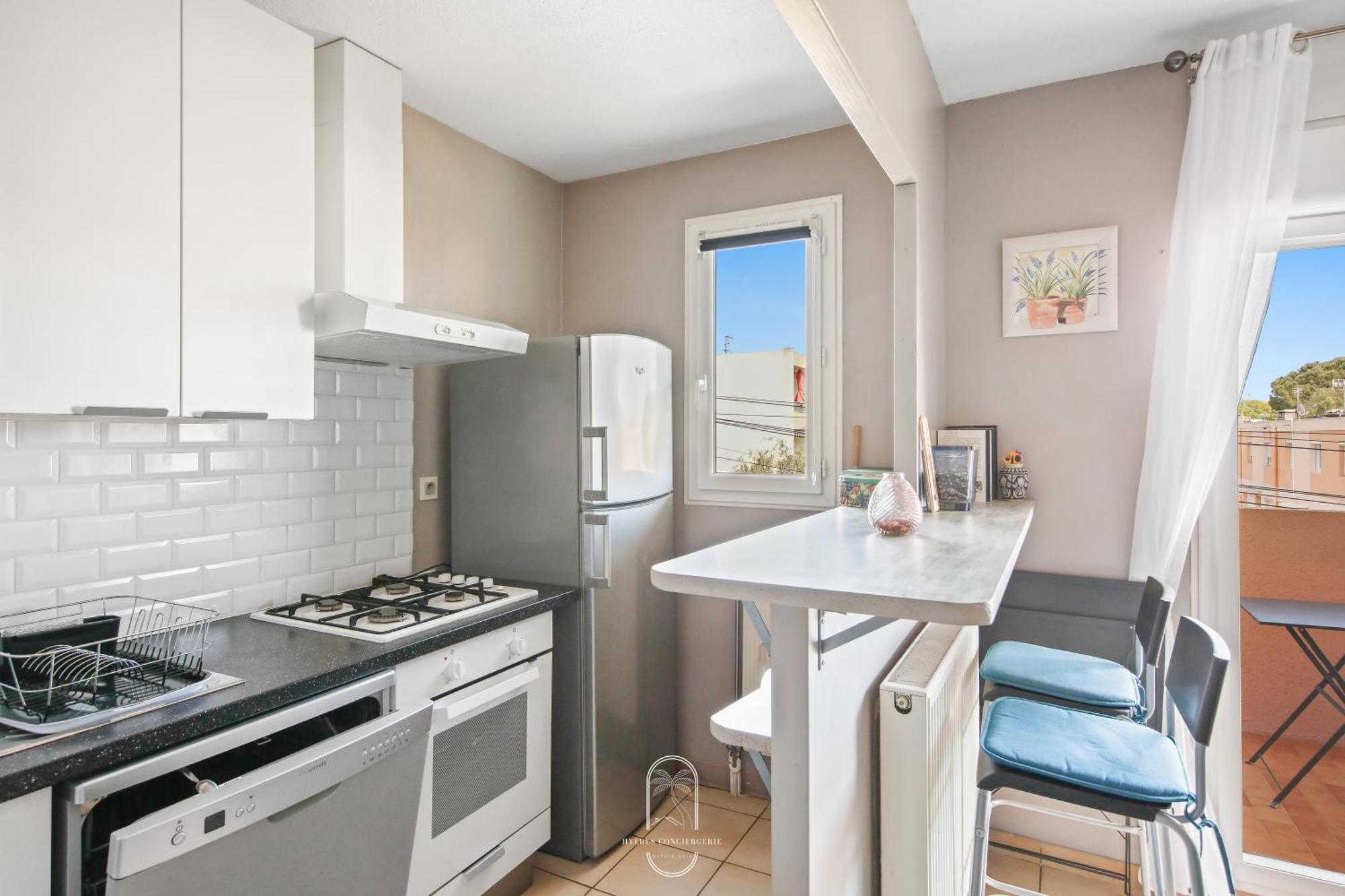 Appartamento Hyères Proche Centre - T2 Clim/Pk/WIFI Esterno foto