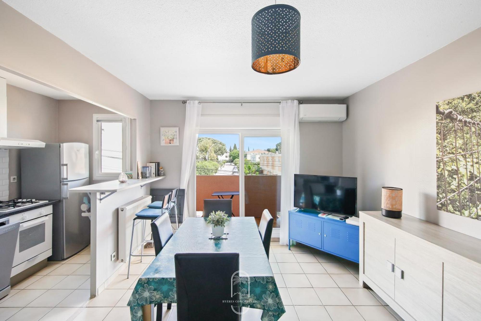 Appartamento Hyères Proche Centre - T2 Clim/Pk/WIFI Esterno foto